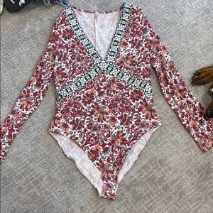 Free people body suit size large